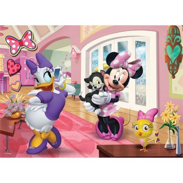 Продукт Lisciani MAXI TUB MINNIE - Детски пъзел 48ч. - 0 - BG Hlapeta
